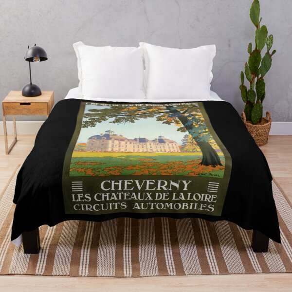 Item preview, Cheverny retro poster designed and sold by CorasPosters.