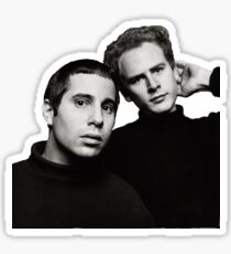 Simon & Garfunkel no background Sticker