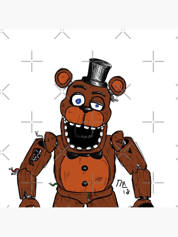 Compre Fnaf Withered Freddy Fanart Five Nights At Freddy's 2