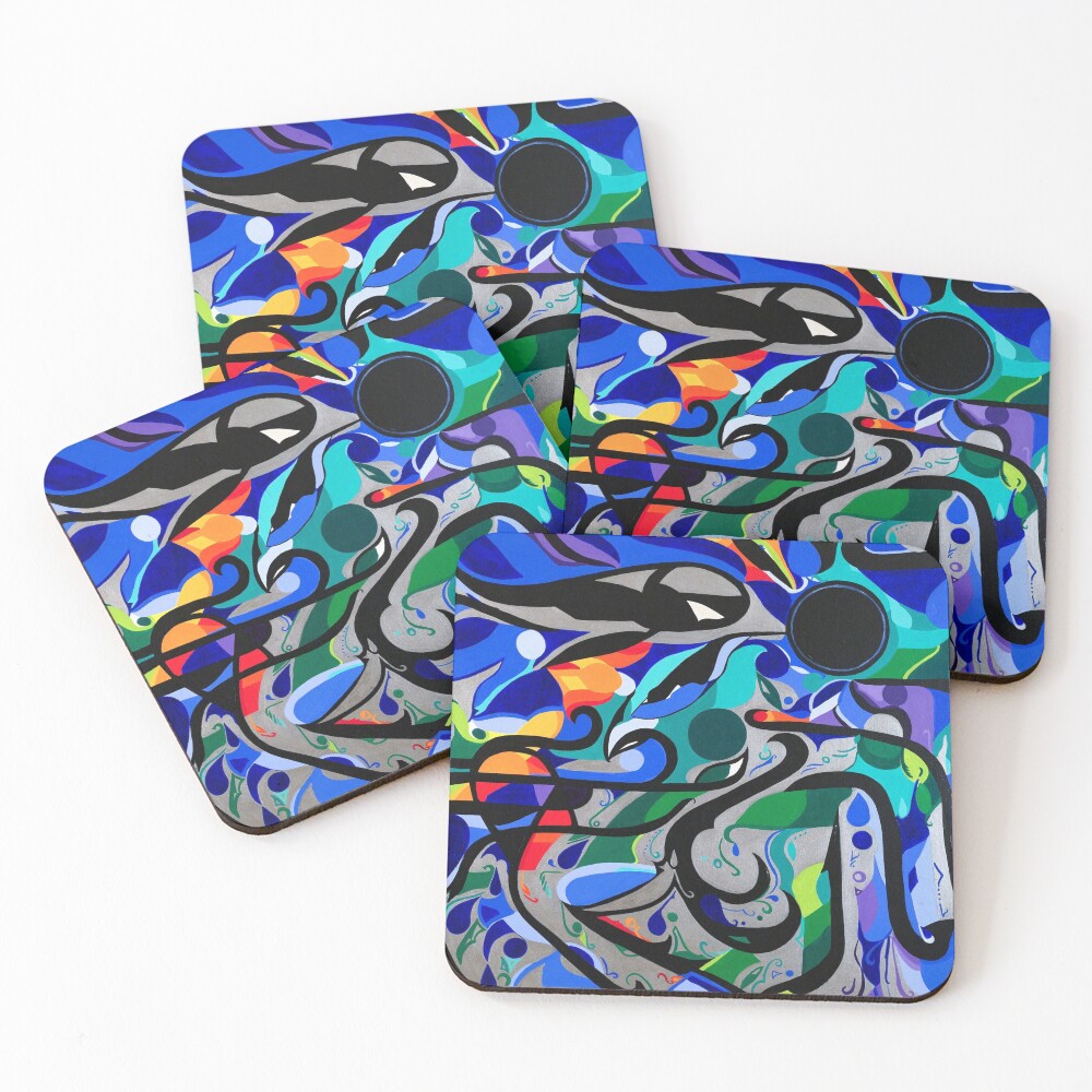 Item preview, Coasters (Set of 4) designed and sold by Sally-Rayn.