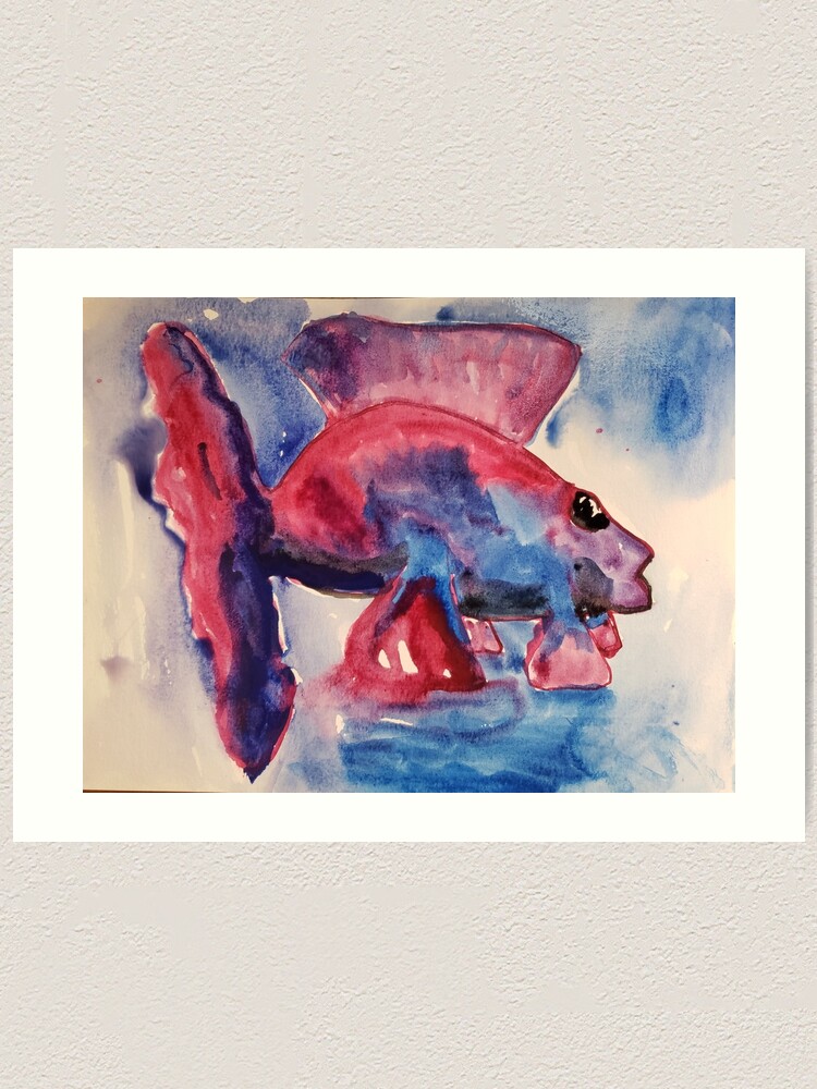 Alternate view of Fish Art Print