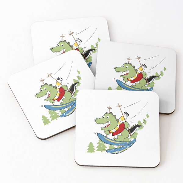 Item preview, Dino ski designed and sold by Alchemytshirts.