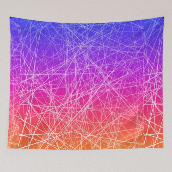 Item preview, Instagram Rainbow Geometric lines  designed and sold by kalanisart.