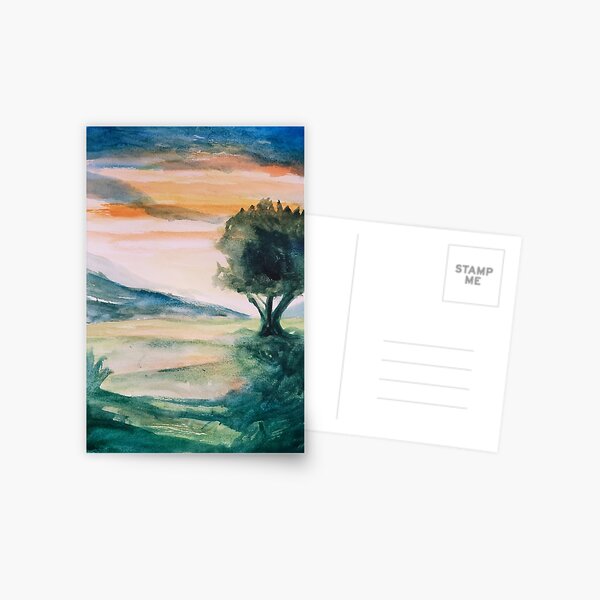 Sunset Postcard