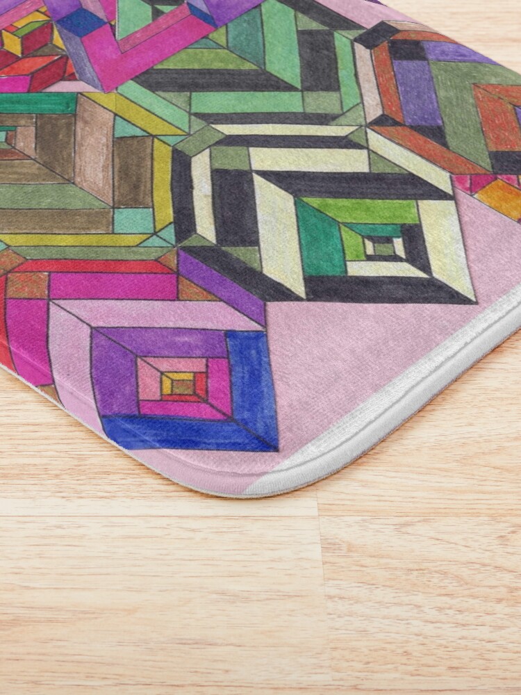Thumbnail 3 of 6, Bath Mat, NEW2-20 designed and sold by DAVIDLIBERTY.