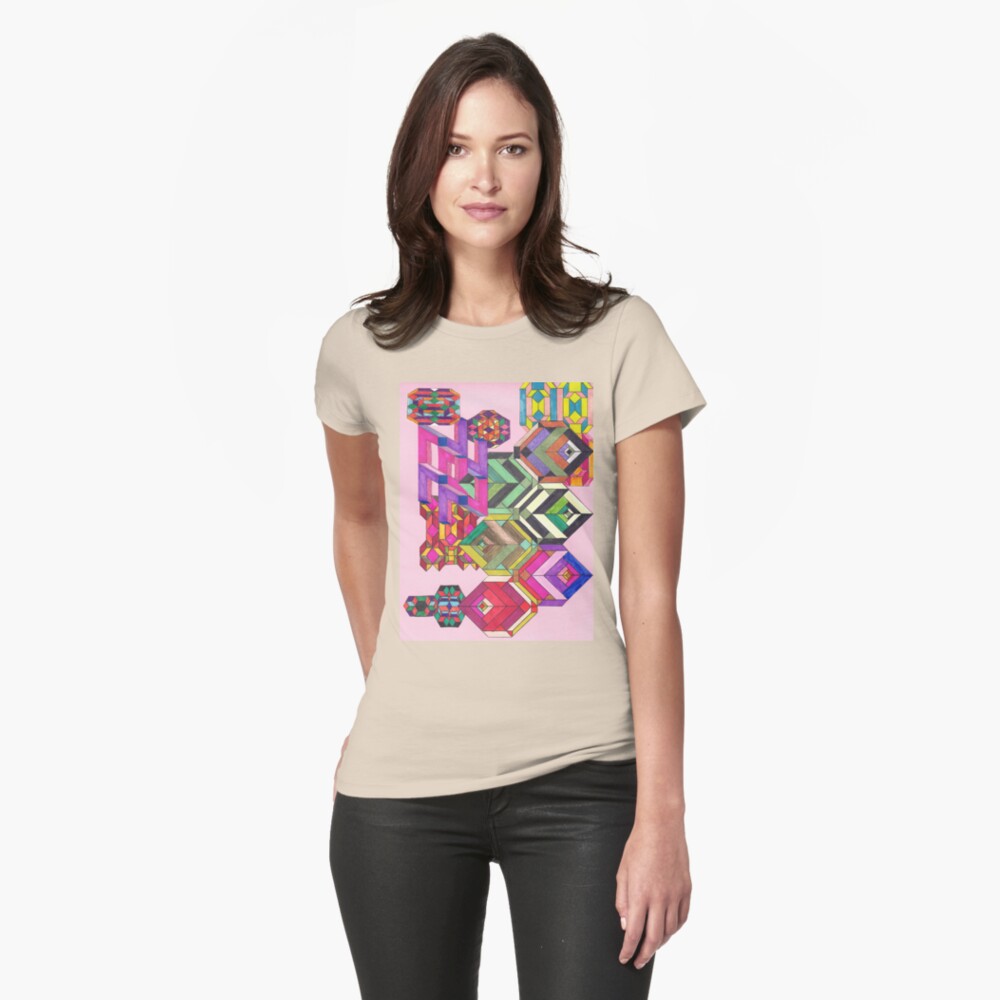 Item preview, Fitted T-Shirt designed and sold by DAVIDLIBERTY.
