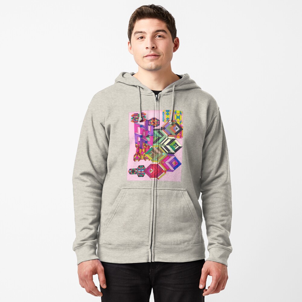 Item preview, Zipped Hoodie designed and sold by DAVIDLIBERTY.