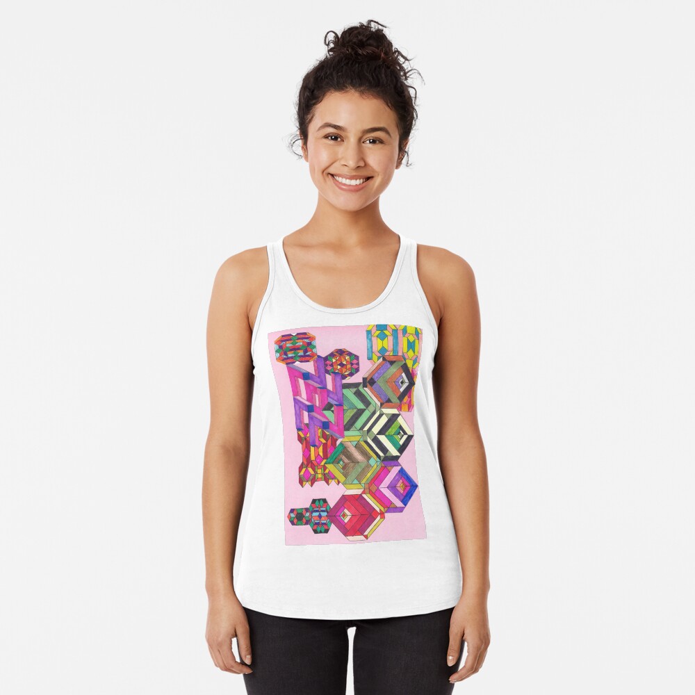 Item preview, Racerback Tank Top designed and sold by DAVIDLIBERTY.