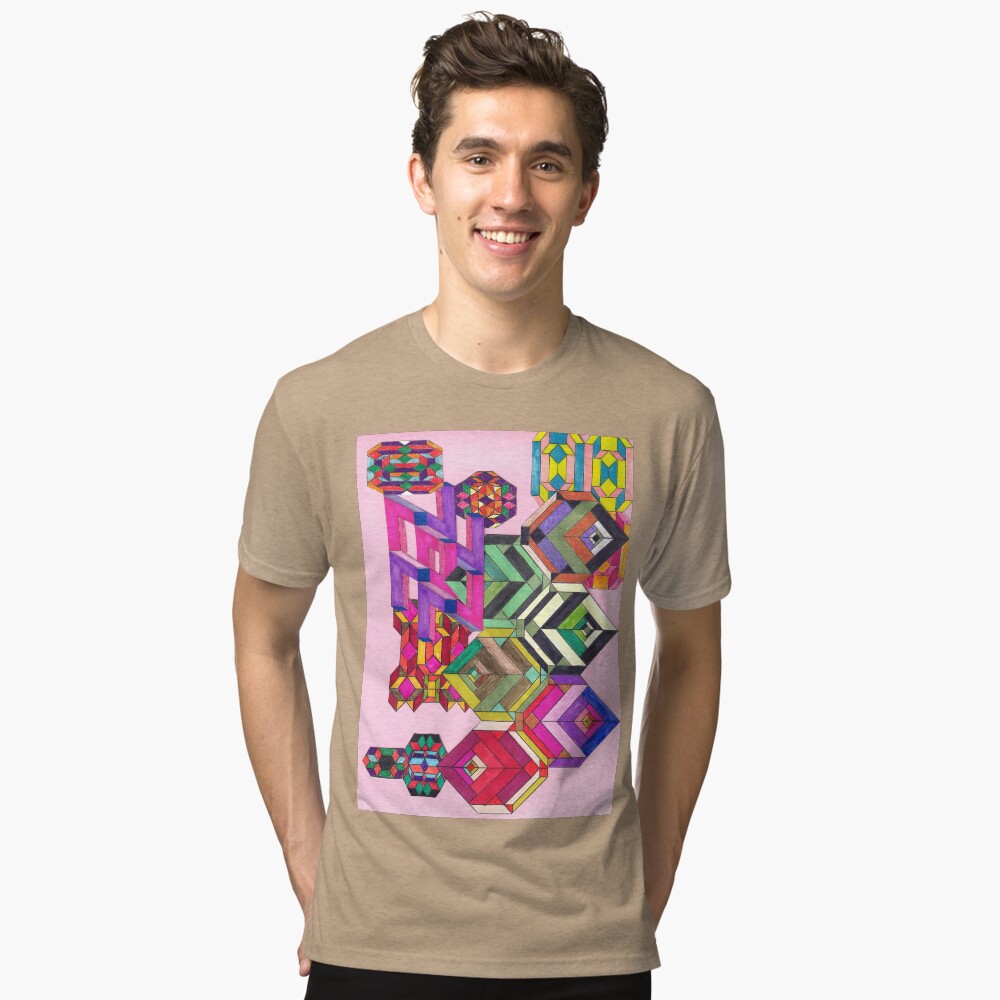 Item preview, Tri-blend T-Shirt designed and sold by DAVIDLIBERTY.