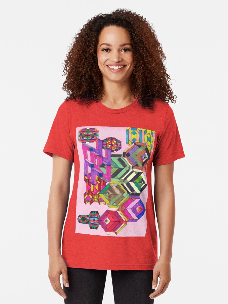 Thumbnail 2 of 7, Tri-blend T-Shirt, NEW2-20 designed and sold by DAVIDLIBERTY.