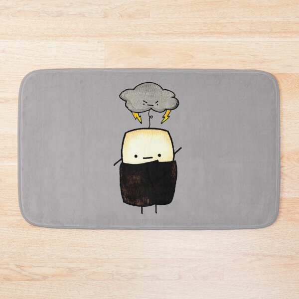 Item preview,  Mochi Num Nums - Angry- Gray designed and sold by mochinumnums.