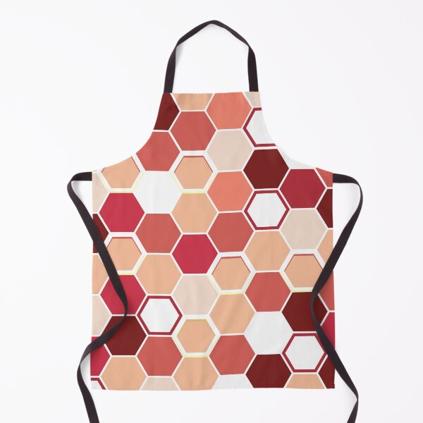 Item preview, Pink hexagons seamless pattern designed and sold by Albamarina.