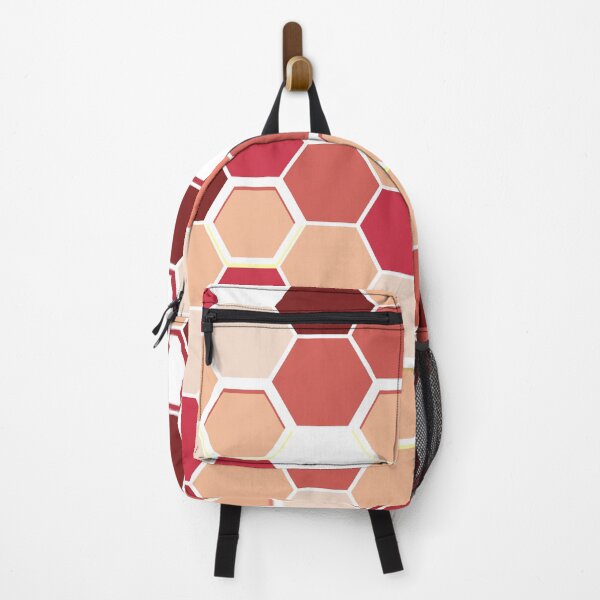 Item preview, Pink hexagons seamless pattern designed and sold by Albamarina.