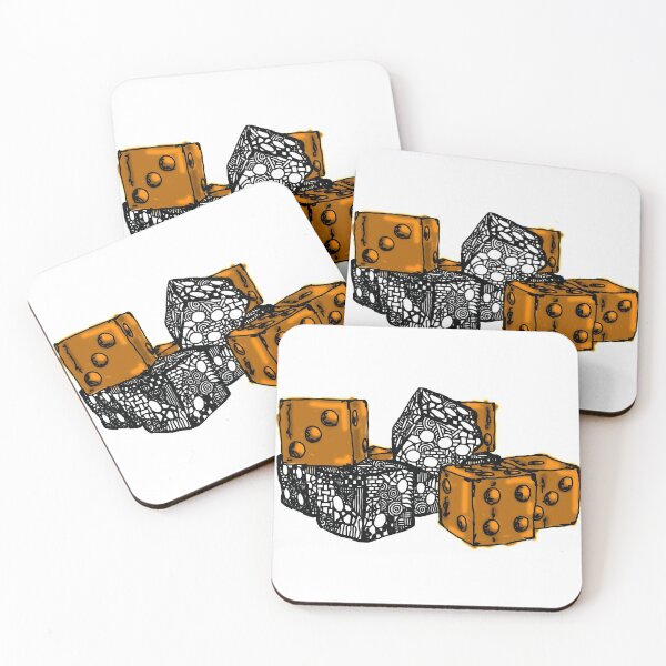Item preview, Autumn Dice  designed and sold by BisonDraw.