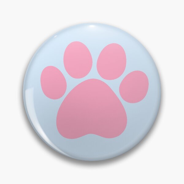 Item preview, mini cat paw print pink sheet designed and sold by promisesarelies.