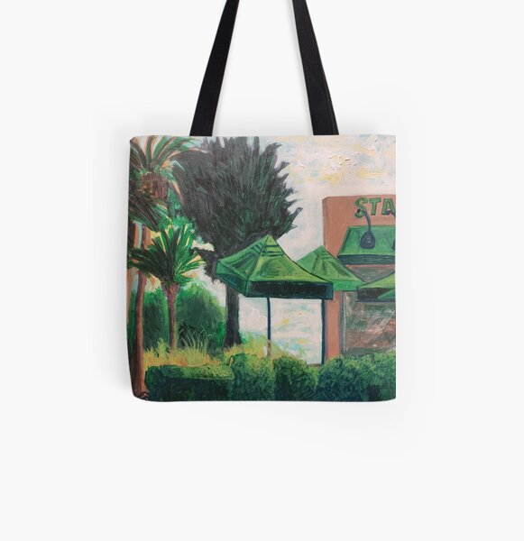 Starbucks All Over Print Tote Bag