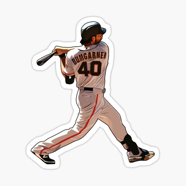 Madison Bumgarner Jersey Sticker Sticker for Sale by monica45je