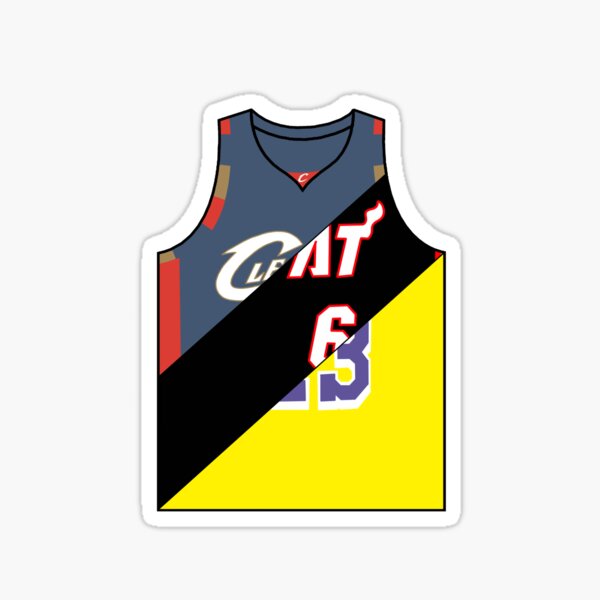 Artikel-Vorschau von LEBRON JERSEY STICKER, designt und verkauft von JayBartArt.