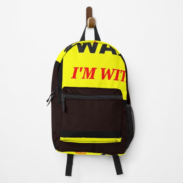 Item preview, Warning I'm With Stupid designed and sold by QuotesDogma.