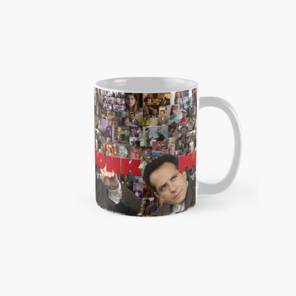 Adrian Monk Collage Tasse (Standard)