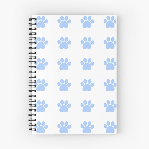 Item preview, mini cat paw print blue sheet designed and sold by promisesarelies.