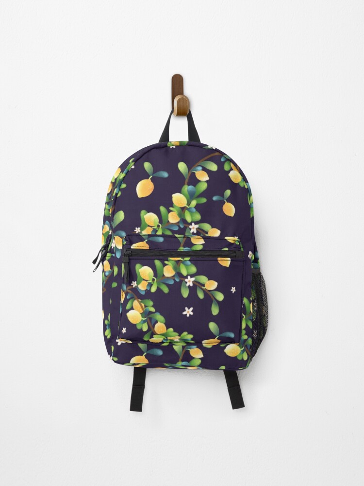 Thumbnail 1 of 3, Backpack, Spring Lemon designed and sold by merubiko.