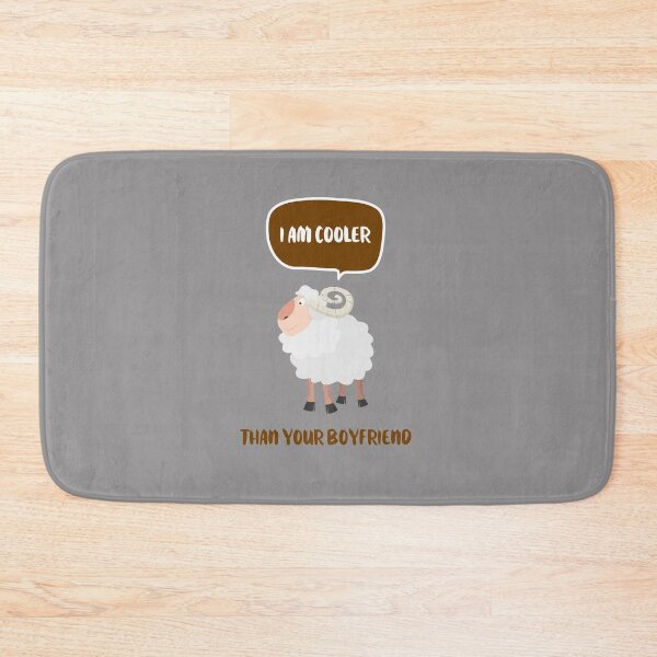 Item preview, I Am Cooler Than Your Boyfriend designed and sold by Elena's Shop.