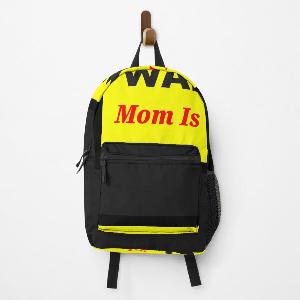 Item preview, Warning Mom is With ME designed and sold by QuotesDogma.