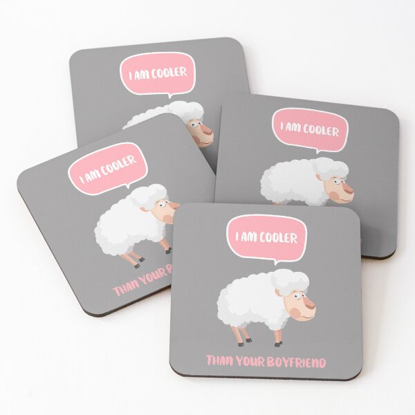 Item preview, I Am Cooler Than Your Boyfriend designed and sold by Elena's Shop.