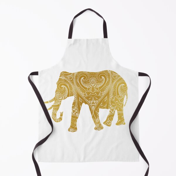 Item preview, Golden Indian Elephant designed and sold by Susan Link.
