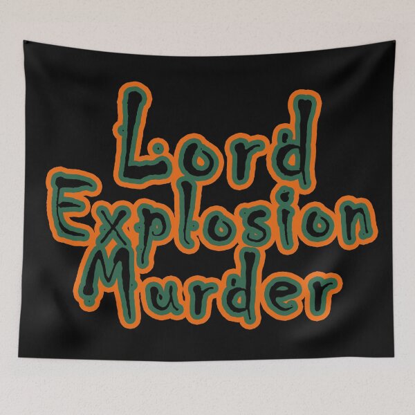 Item preview, Lord Explosion Murder designed and sold by CateBee.