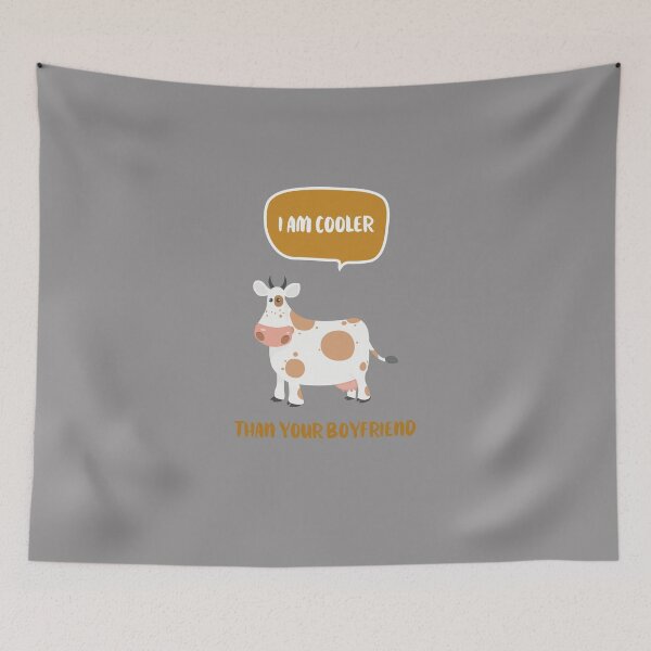Item preview, I Am Cooler Than Your Boyfriend designed and sold by Elena's Shop.
