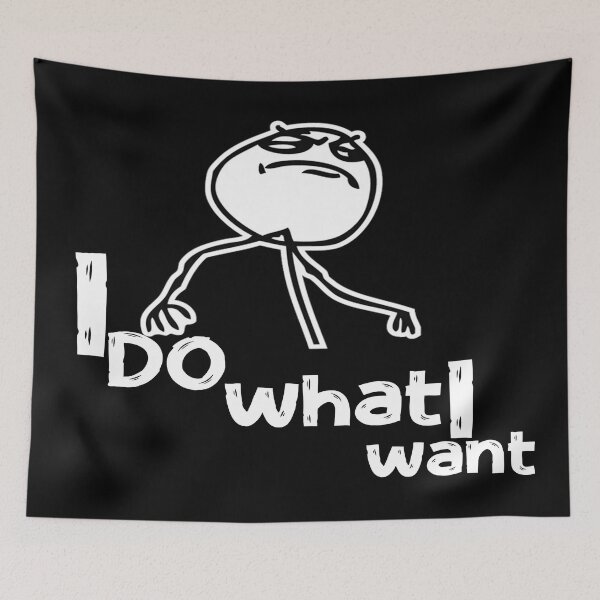 Item preview, I DO WHAT I WANT designed and sold by WASAN  DESIGNS.