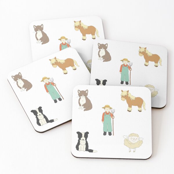 Item preview, Barnyard Sticker Pack designed and sold by Sinfamous.