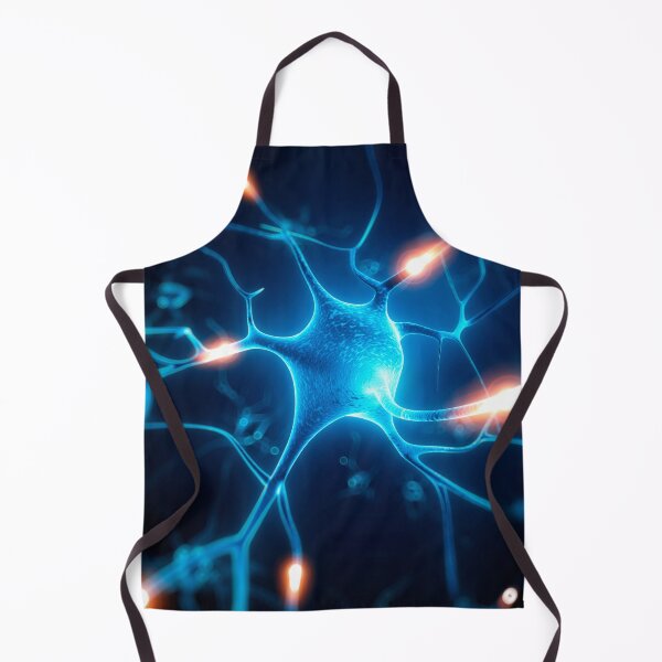 Item preview, GLOWING NERVE CELLS MICROSCOPIC VIEW COOL PHOTO IMAGE MEDICAL LABORATORY SCIENTIST designed and sold by Hippiesole.
