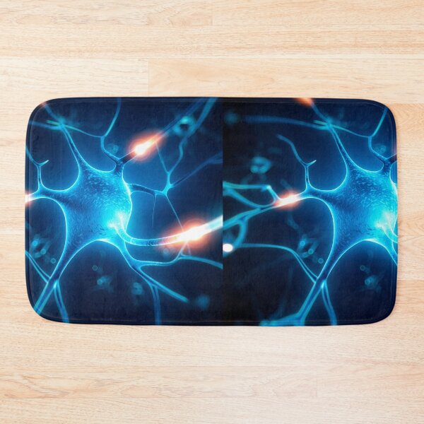 Item preview, GLOWING NERVE CELLS MICROSCOPIC VIEW COOL PHOTO IMAGE MEDICAL LABORATORY SCIENTIST designed and sold by Hippiesole.