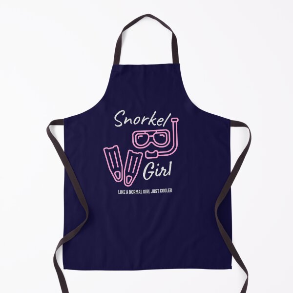 Item preview, Snorkel Girl Pink Like A Normal Girl Just Cooler designed and sold by loveoceanair.