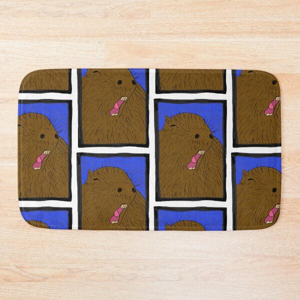 Item preview, Existential Dread Capybara Print designed and sold by DorkRind.