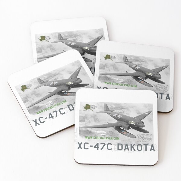 Item preview, XC-47C Dakota Amphibious Airplane Art Poster by Kobeh Alaska designed and sold by Kobeh.