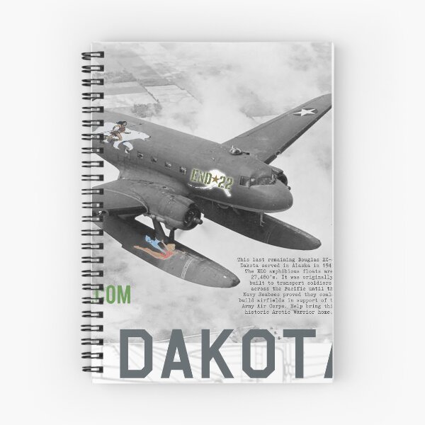 Item preview, XC-47C Dakota Amphibious Airplane Art Poster by Kobeh Alaska designed and sold by Kobeh.