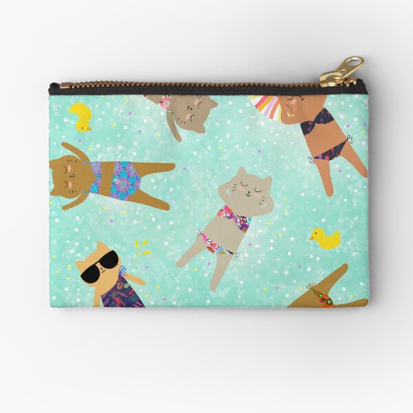 Floating in the Sea Zipper Pouch