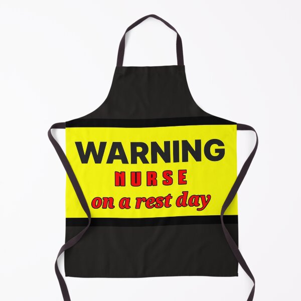 Item preview, Warning Nurse on a Rest Day designed and sold by QuotesDogma.