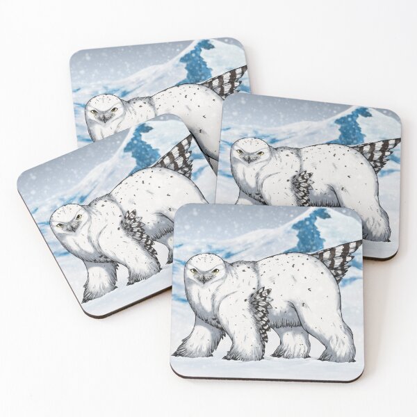Item preview, Snowy Polar Owlbear designed and sold by FabooGu-.