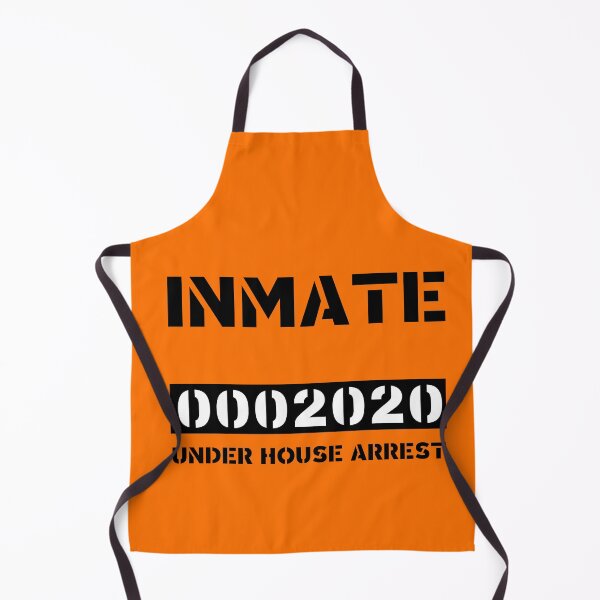 Item preview, INMATE 2020 UNDER HOUSE ARREST FUNNY HALLOWEEN COSTUME designed and sold by chris-ellis-art.