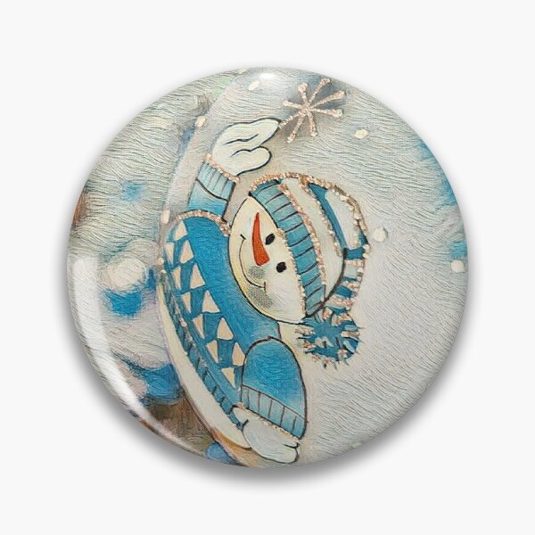 Item preview, GALATHI Christmas Tree Decorations Snowman - Christmas designed and sold by Galathi Designs.