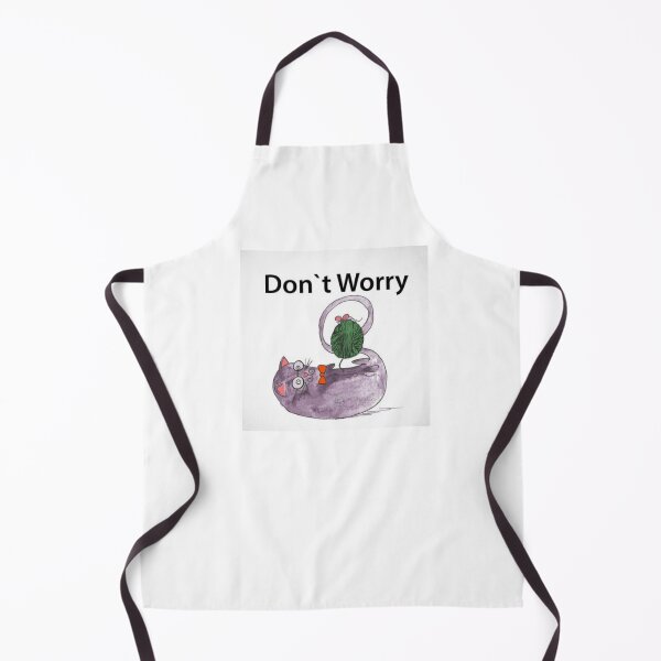 Item preview, Don't worry, cute purple cat design. designed and sold by Lina369.