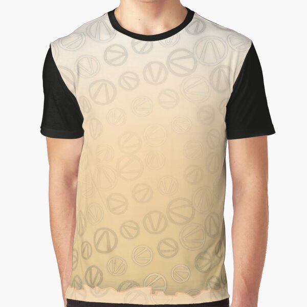 Borderlands Vault Symbol Pattern Graphic T-Shirt