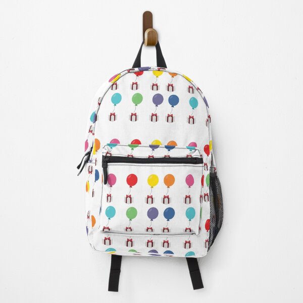 Item preview, Balloon With Present Sheet Rainbow 8 Colours designed and sold by CrossingMolly.