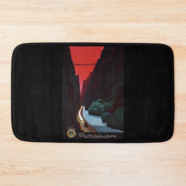 Item preview, Rio Grande retro poster designed and sold by CorasPosters.