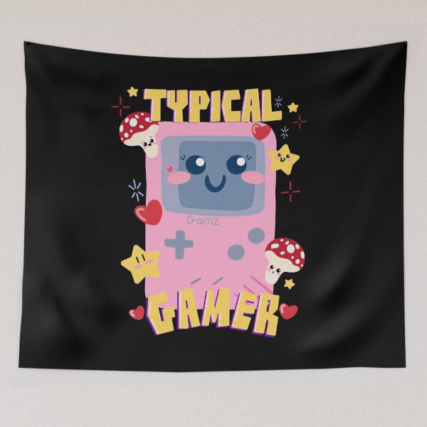 Artikelvorschau, Typische Gamer Kawaii Pink Console entworfen und verkauft von MandyRosko.
